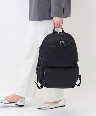 ACE BAGS & LUGGAGE W&.Day/Night ポッケスアプト ラウンドリュック A4サイズ 14.0インチPC収納 20221 ダブルアンドデイナイト ブラック