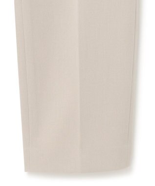 23区 【Oggi2月号掲載/新色追加】TRストレッチギャバ テーパードパンツ アイボリー系