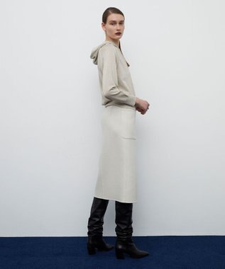 BEIGE， 【S-size】JUSSIEU / ラメ ニットパーカー Gold