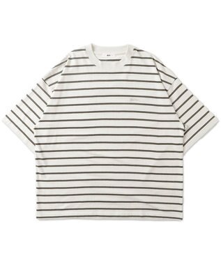 WEGO ワンポイントボーダーT 柄1