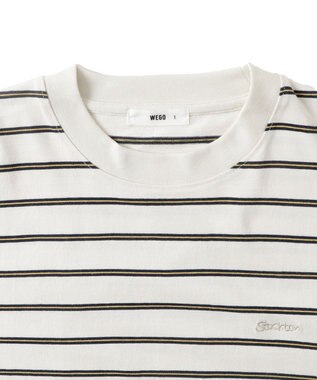 WEGO ワンポイントボーダーT 柄1