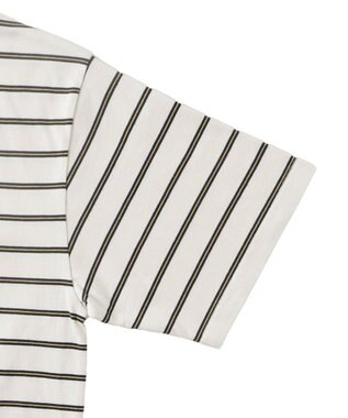 WEGO ワンポイントボーダーT 柄1