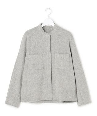 ICB L ウーレットシャギー ブルゾン ライトグレー