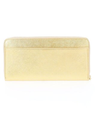 LANVIN en Bleu リュクサンブールブリエ ラウンド長財布 ゴールド