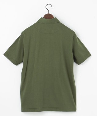 JOSEPH ABBOUD MOUNTAIN 【究極の着心地】 オーガニックコットン ポロシャツ カーキ系