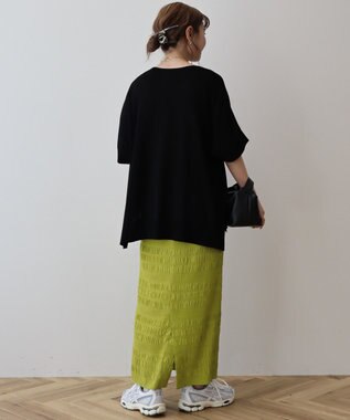 AMERICAN HOLIC シャーリングタイトスカート Pistachio