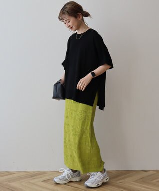 AMERICAN HOLIC シャーリングタイトスカート Pistachio