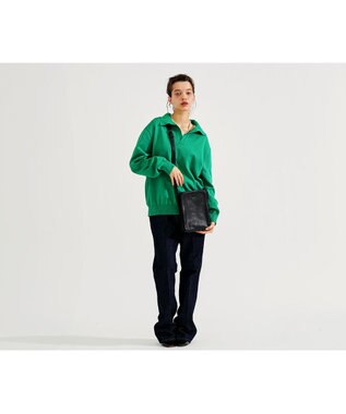 genten ゴートマキシ ミニショルダーバッグ マットブラック