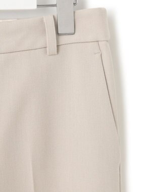 23区 【Oggi2月号掲載/新色追加】TRストレッチギャバ テーパードパンツ アイボリー系