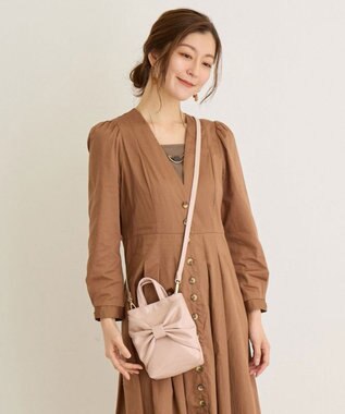 ROOTOTE 0670【直営店限定:ミニショルダー】ベビールーエナメルリボン-A