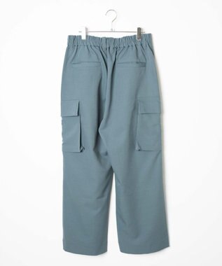 WEGO トロミ　ルーズカーゴスラックス ブルーその他