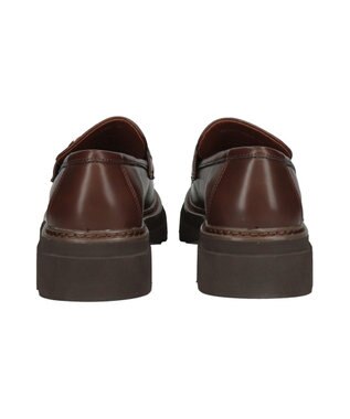 Bridget Birkin 【Bridget Birkin】ダブルステッチビットローファー ダークブラウン