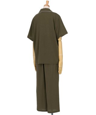 une nana cool 【綿100％】強撚天竺半袖パジャマ MADE WITH LIBERTY FABRIC OV