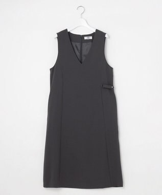 J.PRESS LADIES L 【洗える】RELAXIONツイル ジャンパースカート スレート系