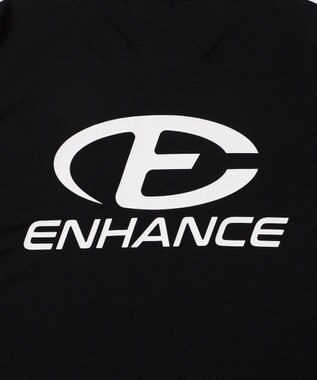 WEGO 【ユニセックス着用ITEM/MLサイズ展開】バックロゴラインリンガーT ブラック