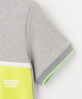 PW CIRCULUS 【WOMEN】【洗える】裏毛 ロゴ ポロ ワンピース ゴルフウェア レディース ライトグレー