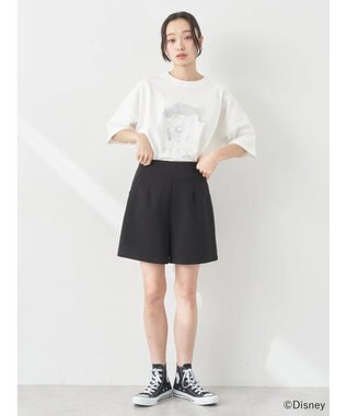 earth music&ecology Ｇｏｏｆｙ＆Ｍａｘ／箔プリントＴｅｅ Silver