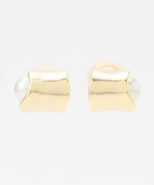 組曲 パールリングイヤリング ゴールド系