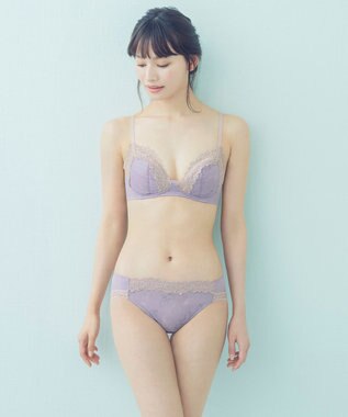 Wing 【マッチミーブラ】　ノンワイヤー　ブラがわたしに合わせてくれる　しめつけない快適な着用感　ウイング／ワコール　KB2070 チャコールグレー