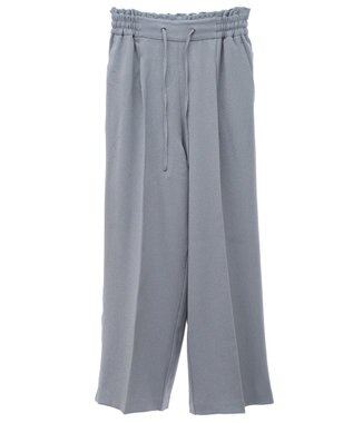 earth music&ecology ウールライクリラックスパンツ Gray