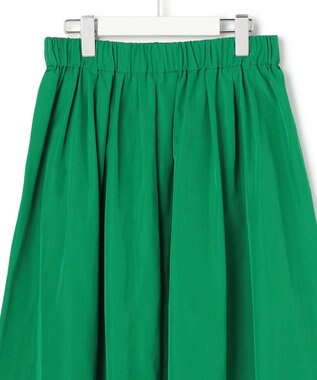 ICB エステルメモリータフタ キャザースカート グリーン
