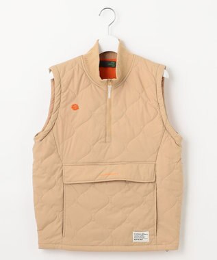 PW CIRCULUS 【ベストにもなる！袖2WAY】【WOMEN】ひょうたんキルティング中綿ブルゾン ベージュ系