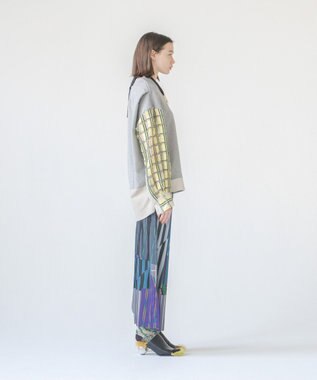 COQ 【日本製】COMPOSITE プルオーバー ライトグレー