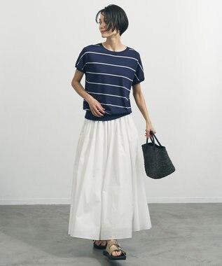 UNFILO L 【新色追加】スゴ機能美ニット コンパクト [NEW]ネイビーボーダー