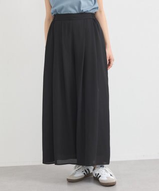 earth music&ecology 選べる丈アソートスカーチョ Black