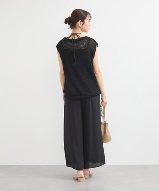 earth music&ecology 選べる丈アソートスカーチョ Black