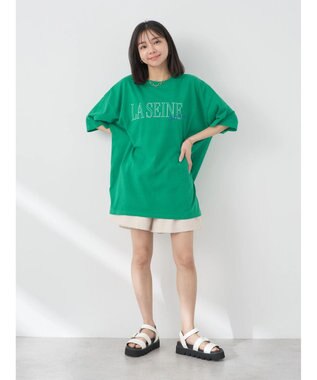 earth music&ecology タックショートパンツ Beige