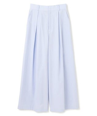 uncrave カラータイプライター ワイドパンツ サックス