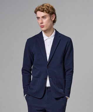 JOSEPH HOMME 【オリジナル素材】ライトタックジャージー　カットソージャケット ネイビー系