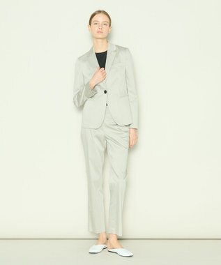 JOSEPH 【洗える】アクロスプリント×ジャージー　カットソー Black