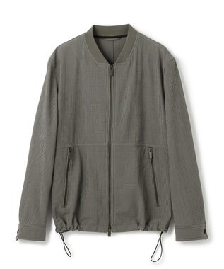 JOSEPH HOMME ＜新色追加＞新素材【通気性/ストレッチ】トリコサッカーストレッチ 　ジップアップブルゾン 【追加カラー】グレー系