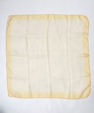 WEGO パターンバンダナ イエローチェック１