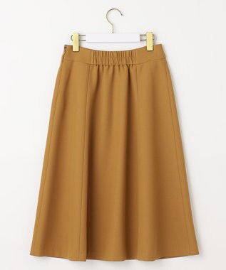 ANY SIS 【洗える】フラップポイントフレア スカート マスタード