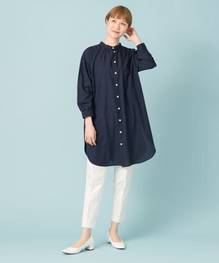 ONWARD Reuse Park 【組曲】ブラウス春夏 ネイビー