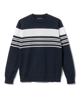 ZERO HALLIBURTON 【セットアップ可能】 ホールガーメントモックネックロングシャツセーター ZHG-W4A 7b 82878 ゴルフウェア ネイビー