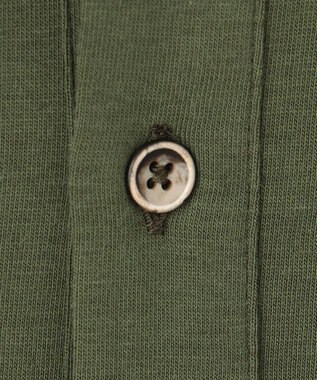 JOSEPH ABBOUD MOUNTAIN 【究極の着心地】 オーガニックコットン ポロシャツ カーキ系