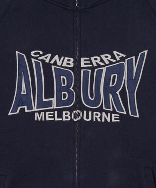 WEGO 【ユニセックス着用ITEM】スタンドネックZIPパーカー ネイビー