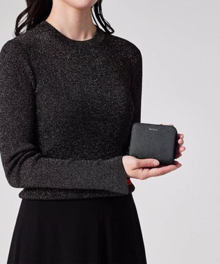 Paul Smith スワールプラー 2つ折り財布 ブラック