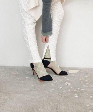 TRICOTE ダイヤモコソックス 82BEIGE