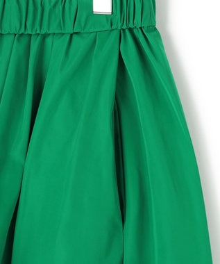 ICB エステルメモリータフタ キャザースカート グリーン