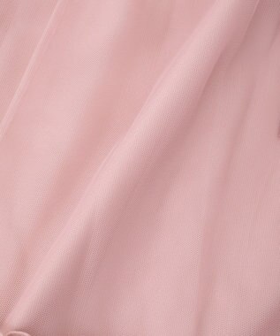 earth music&ecology リボンチュールティアードスカート Pink