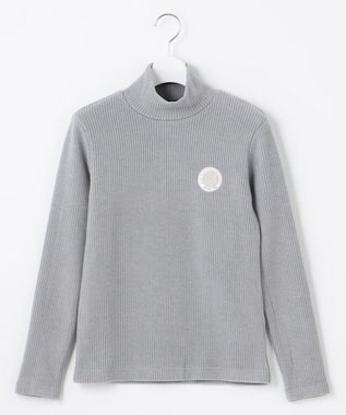 23区GOLF 【WOMEN】【吸湿発熱】グランサーモ モックネック カットソー ライトグレー系