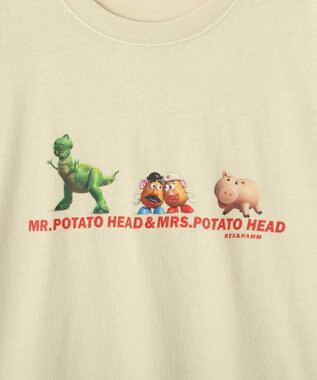 AMERICAN HOLIC 【TOY STORY】ヴィンテージ加工グラフィックTシャツ Beige