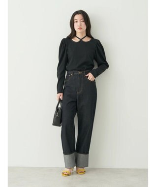 earth music&ecology ホルターネックインナー Black