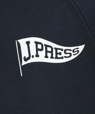 J.PRESS MEN 【Pennant Label】Hoodie / J.PRESS Flag ネイビー系