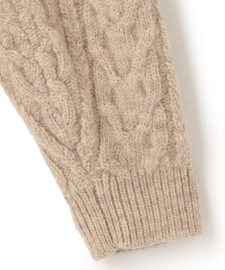 BEIGE， PROTAGONISTA / ケーブルニット Beige